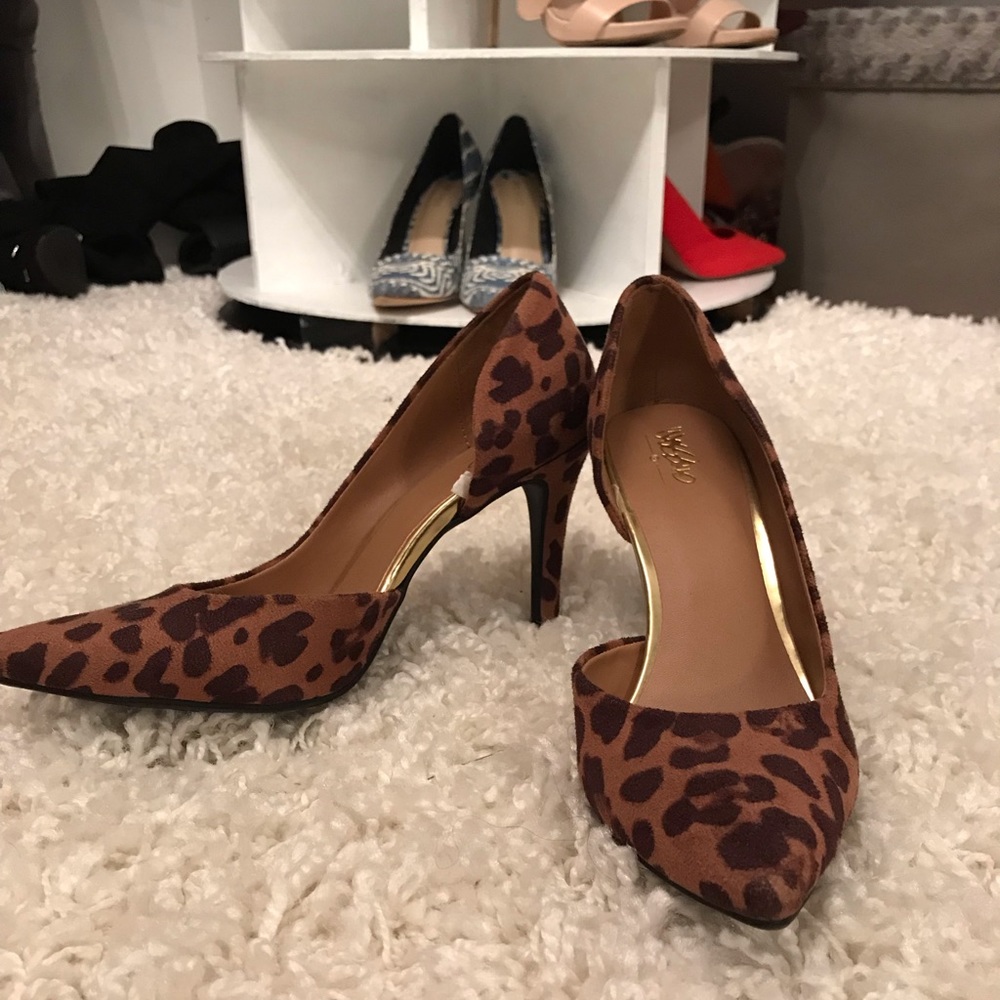 Leopard Heel - Size 8